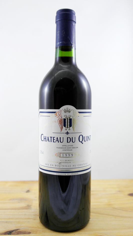 Vin Année 1999 Château du Quint