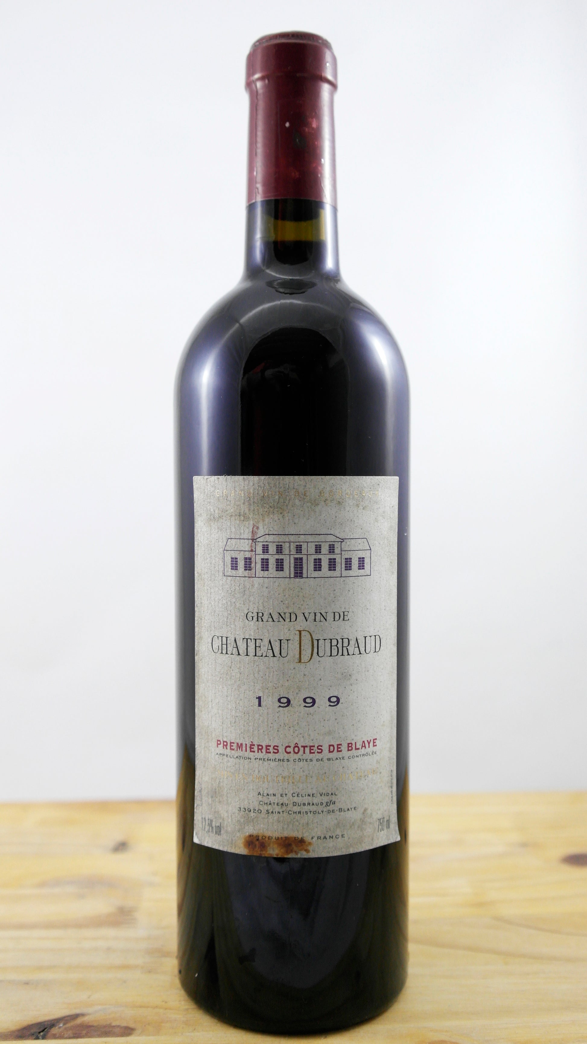Vin Année 1999 Château Dubraud