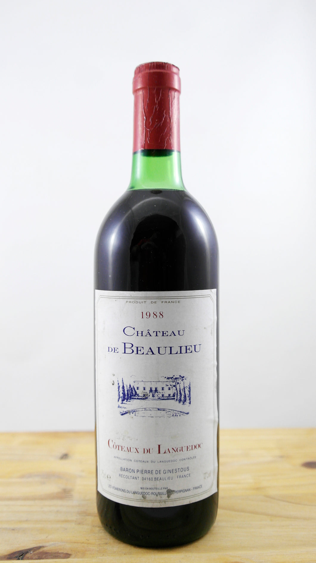 Vin Année 1988 Château de Beaulieu