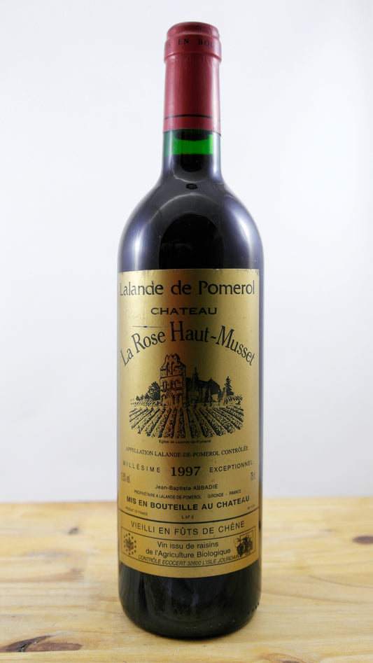 Vin Année 1997 Château La Rose Haut-Musset
