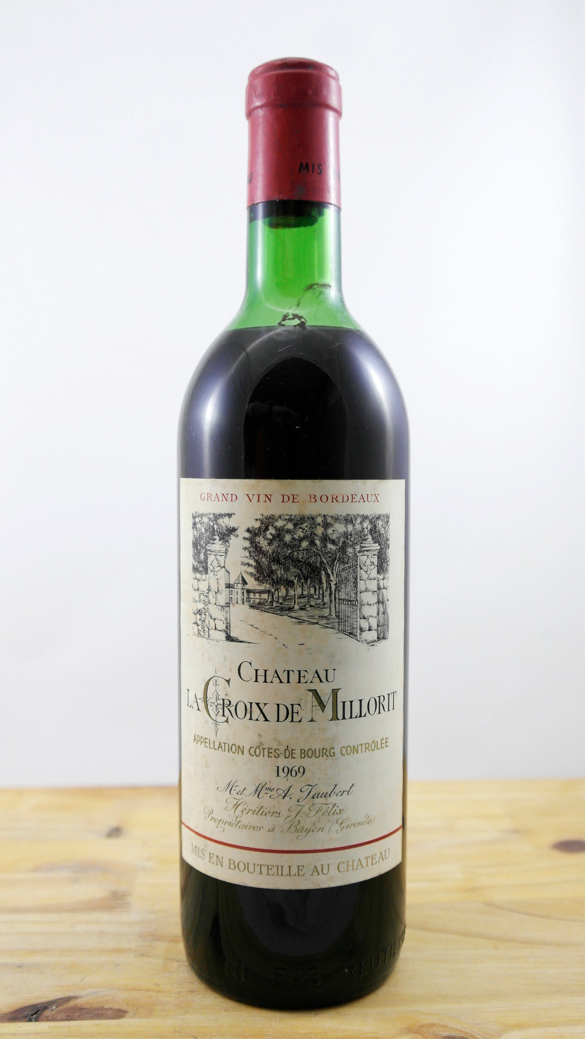 Vin Année 1969 Château La Croix de Millorit