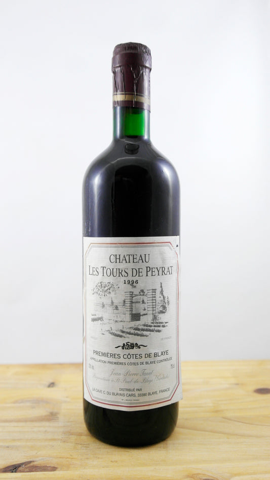 Vin Année 1996 Château Les Tours de Peyrat