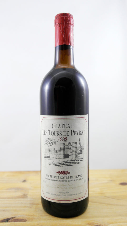 Vin Année 1995 Château Les Tours de Peyrat