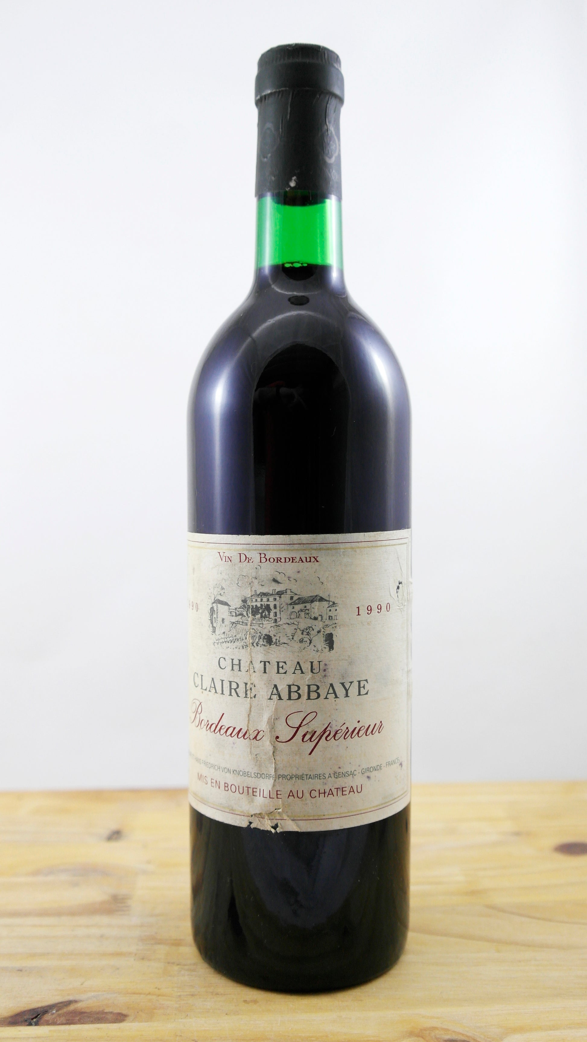 Vin Année 1990 Château Claire Abbaye