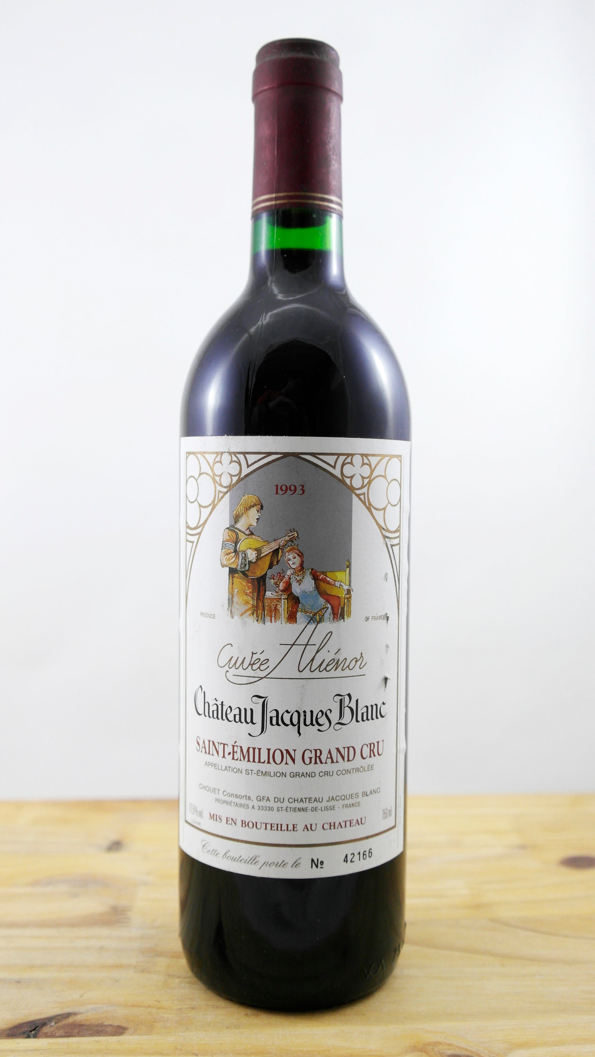 Vin Année 1993 Saint-Emilion Château Jacques Blanc