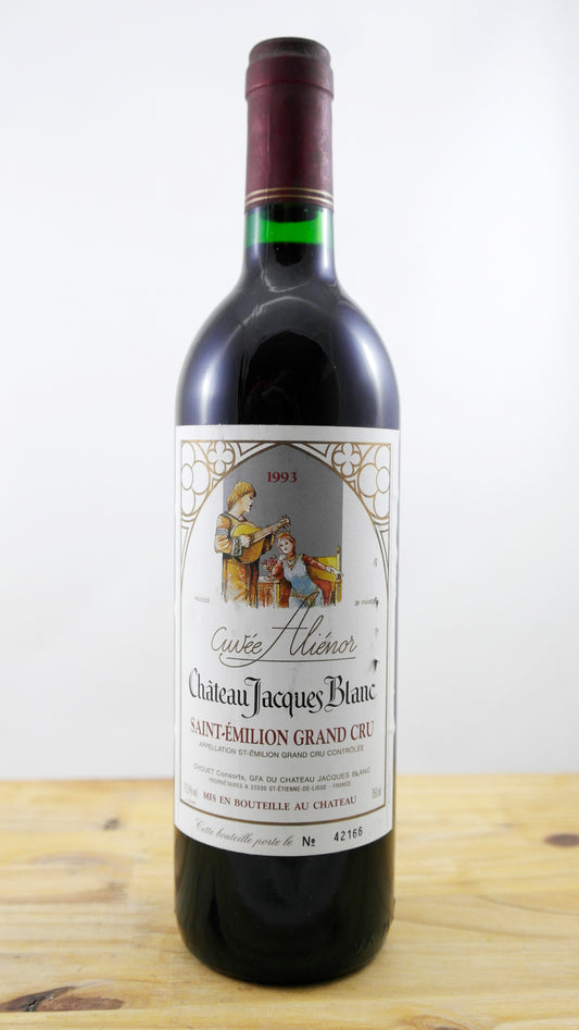 Vin Année 1993 Saint-Emilion Château Jacques Blanc