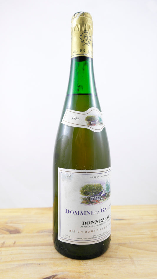 Vin Année 1994 Domaine de la Gabetterie