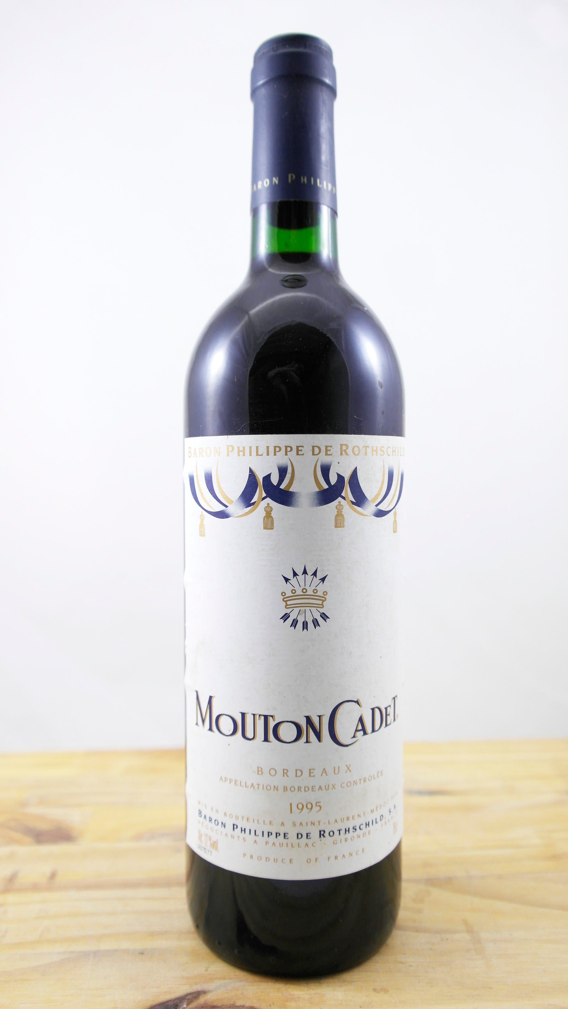 Vin Année 1995 Mouton Cadet