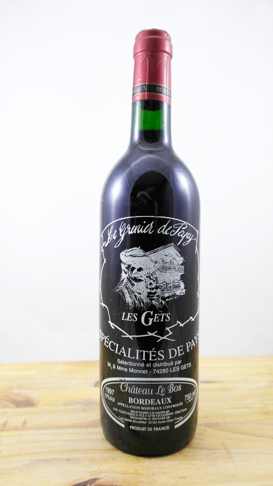 Vin Année 1997 Château Le Bos