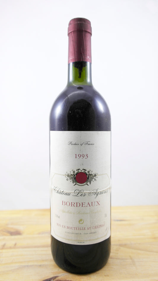 Vin Année 1993 Château Les Agrières