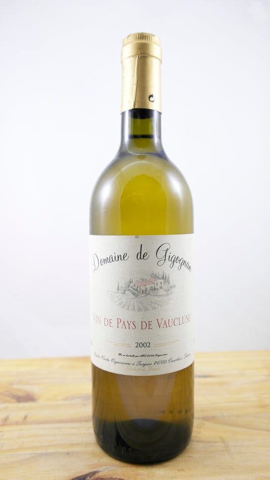 Vin Année 2002 Domaine de Gigognan