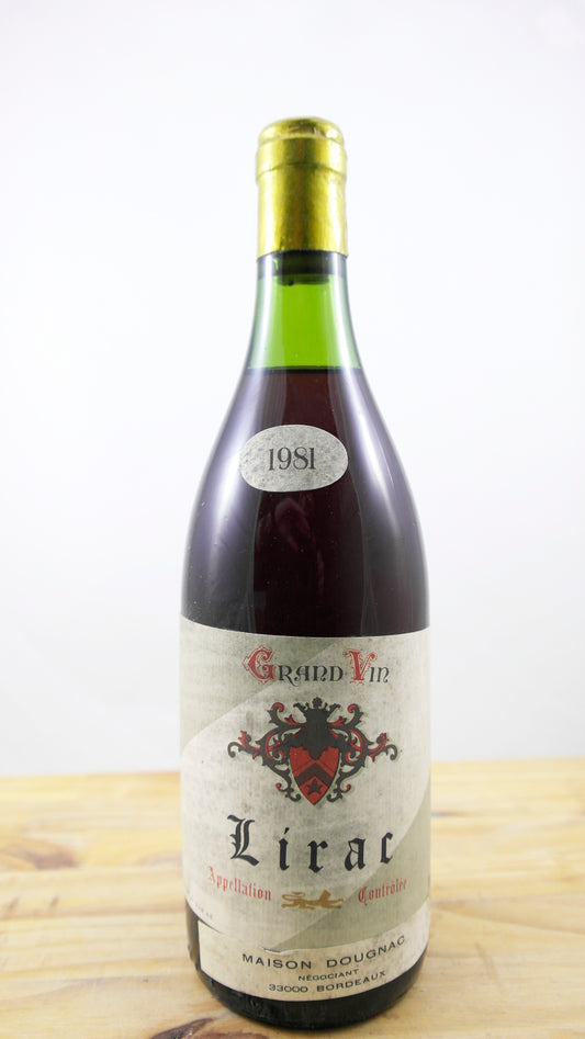 Vin Année 1981 Lirac Dougnac
