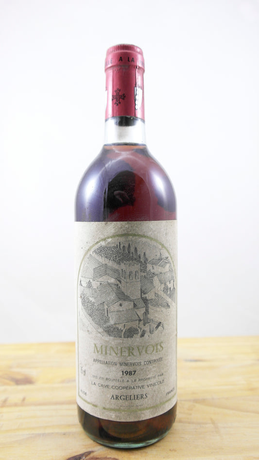 Vin Année 1987 Minervois Argeliers