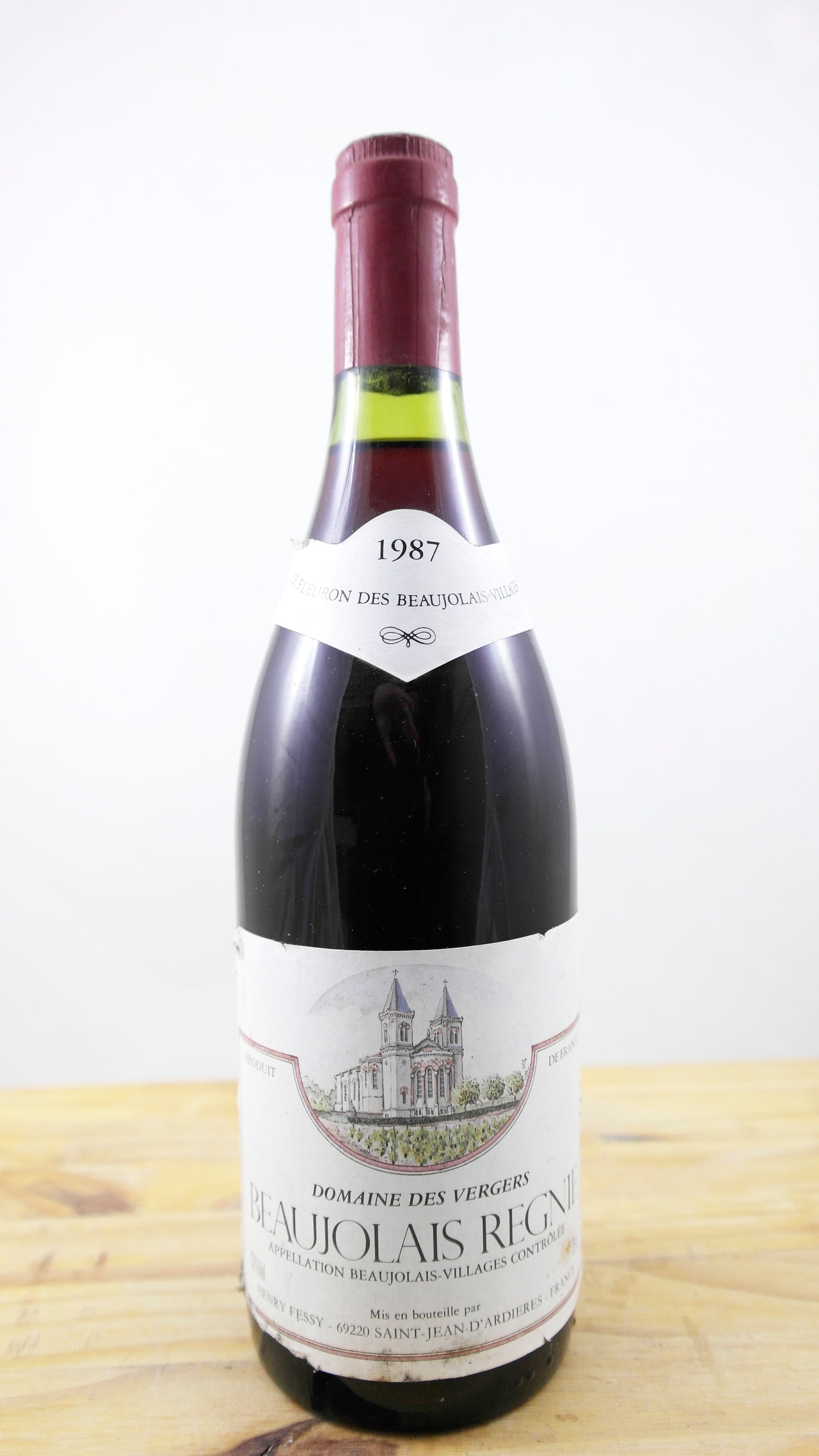 Vin Année 1987 Beaujolais Regnie Domaine des Vergers