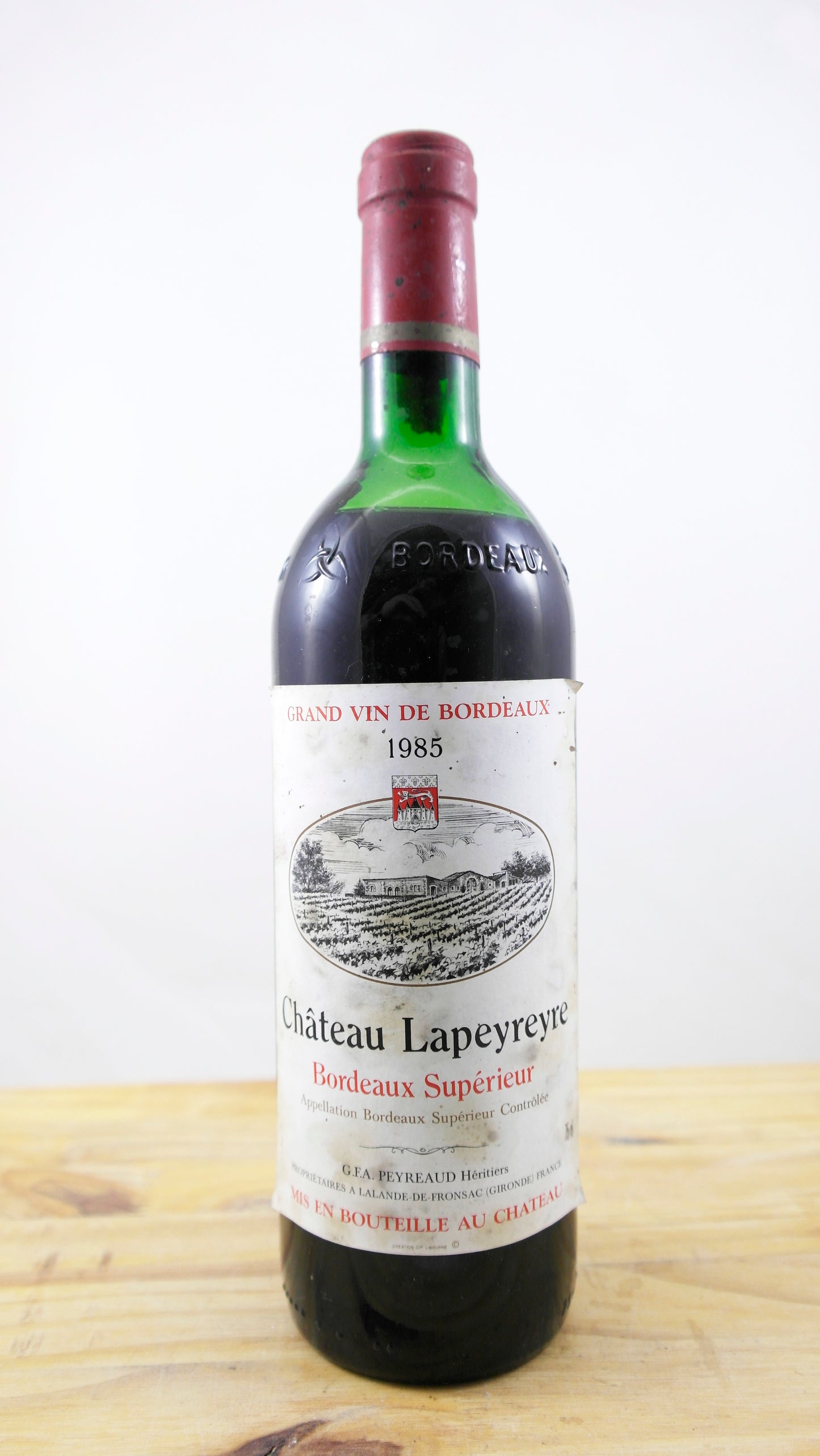 Vin Année 1985 Château de Lapeyreyre ME
