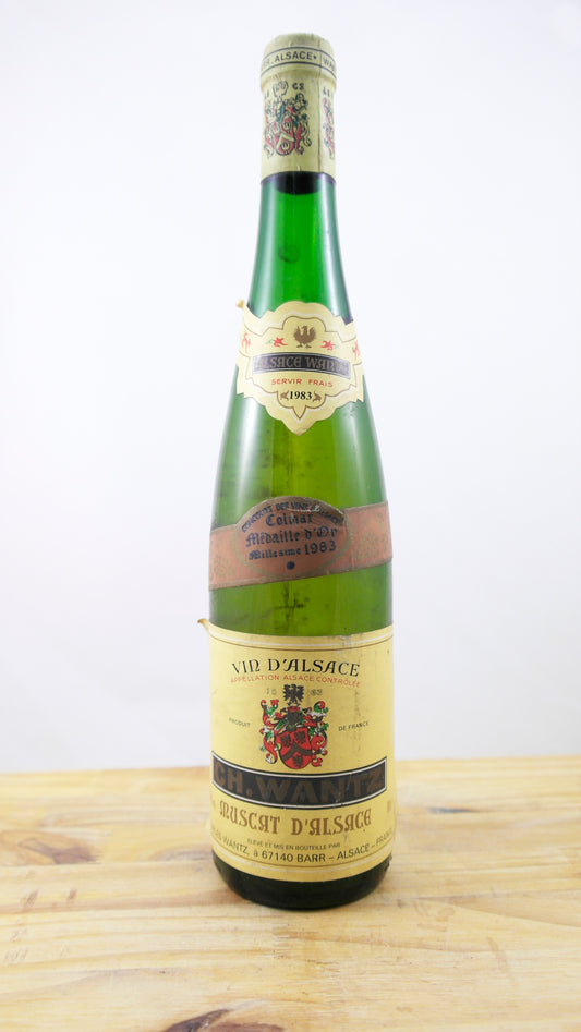 Vin Année 1983 Muscat Wantz NB