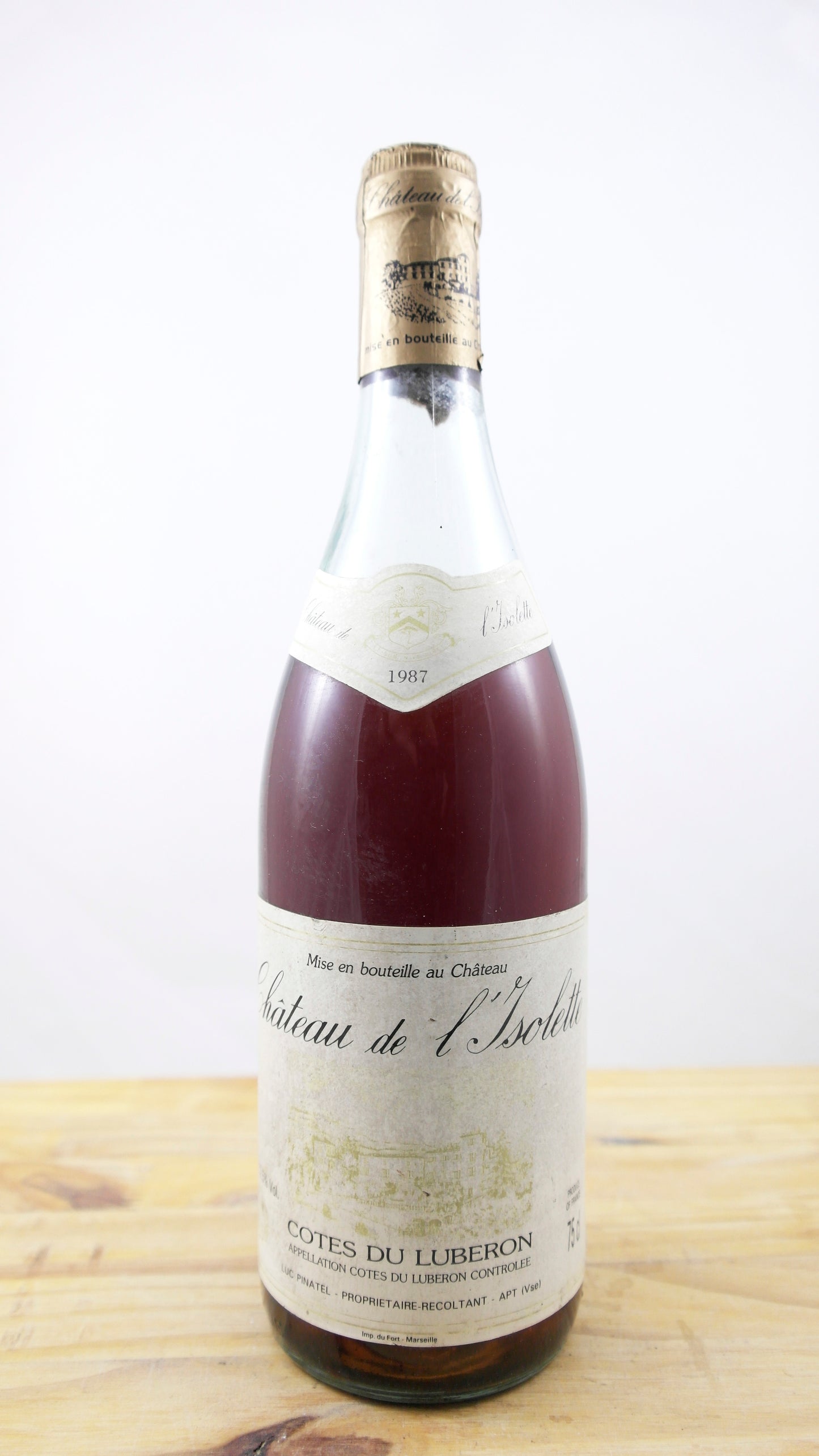 Vin Année 1987 Château de l'Isolette