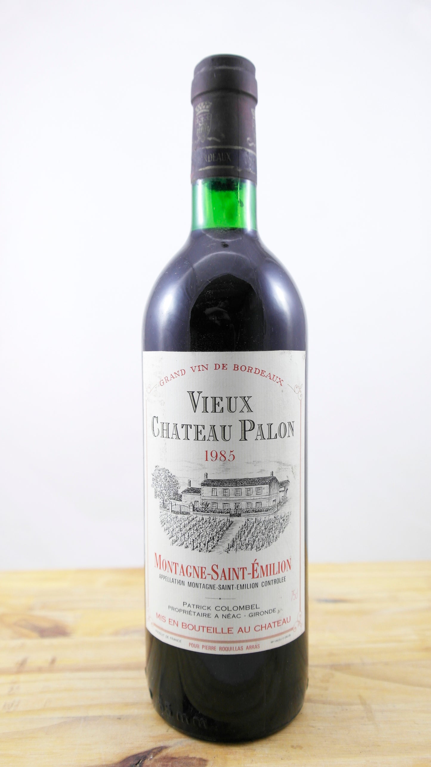 Vin Année 1985 Vieux Château Palon