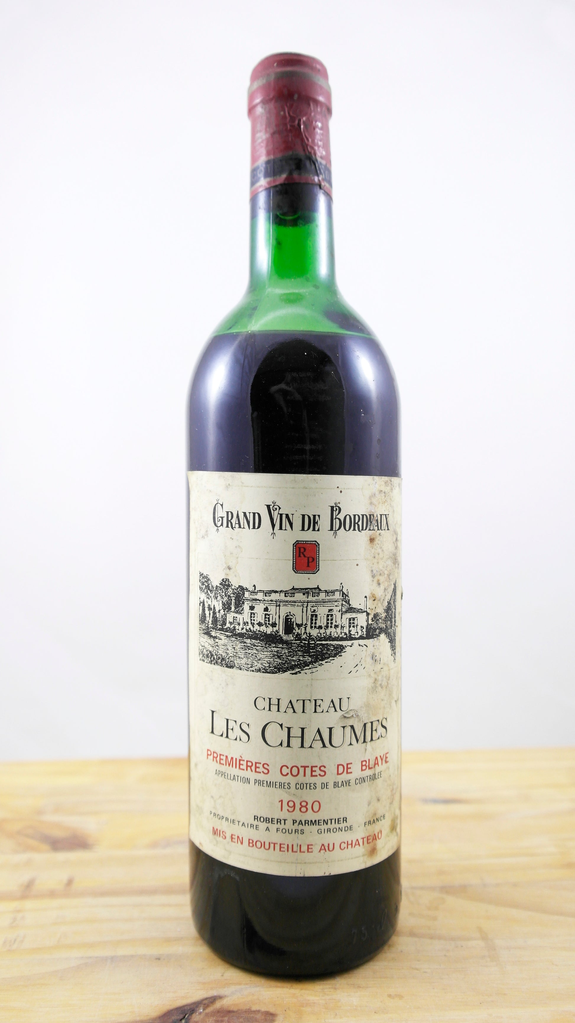 Vin Année 1981 Château les Chaumes NB