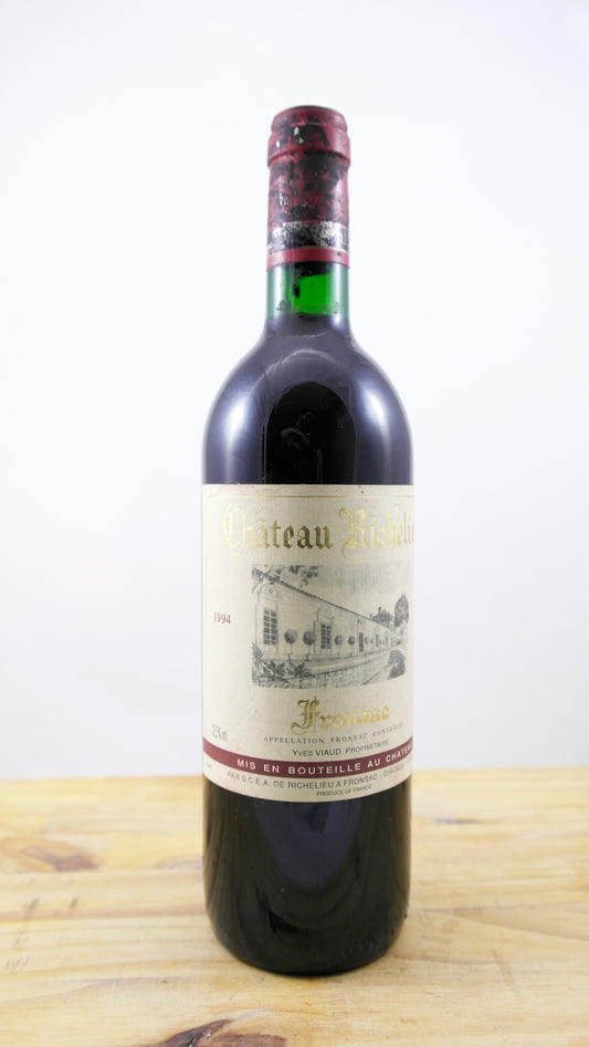 Vin Année 1994 Château Richelieu