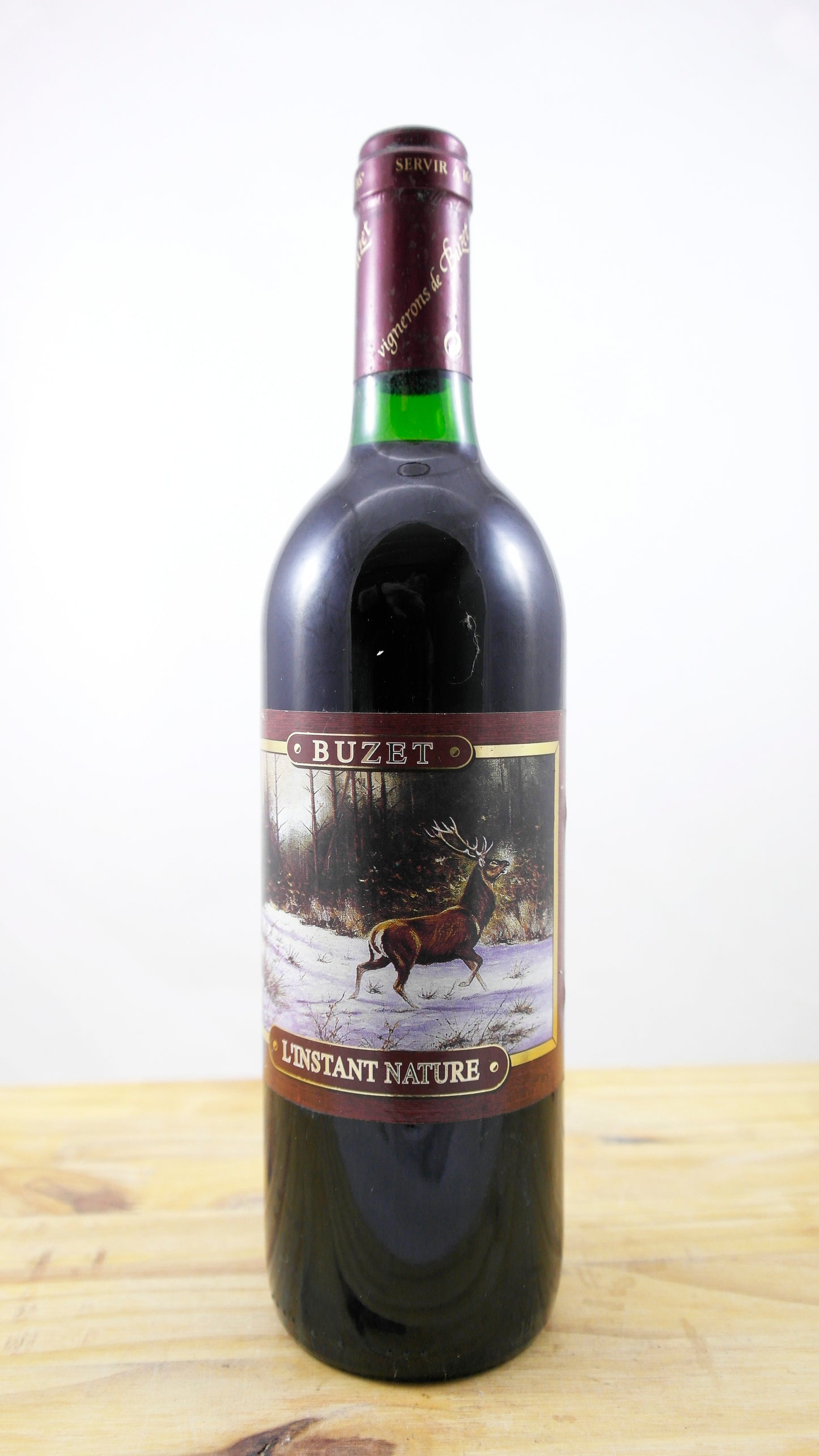 Vin Année 1993 Buzet Instant Nature Cerf