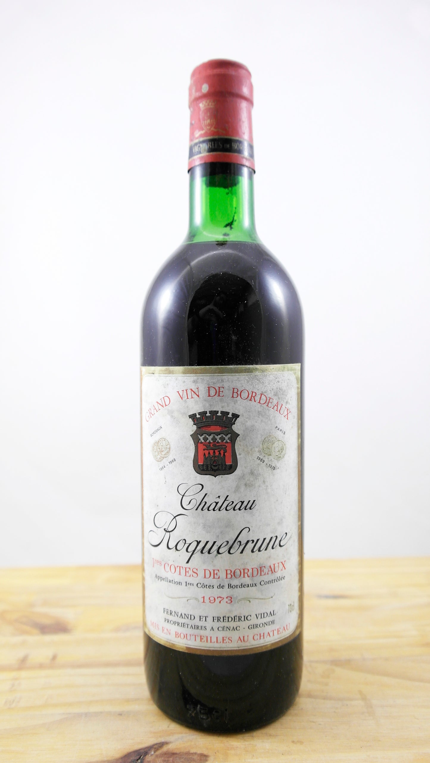 Vin Année 1973 Château de Roquebrune