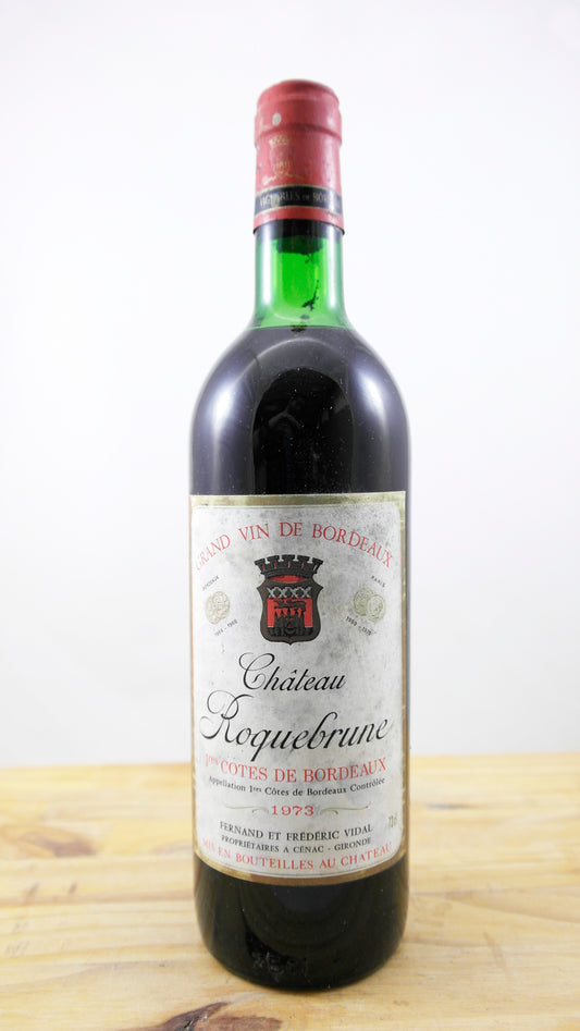 Vin Année 1973 Château de Roquebrune