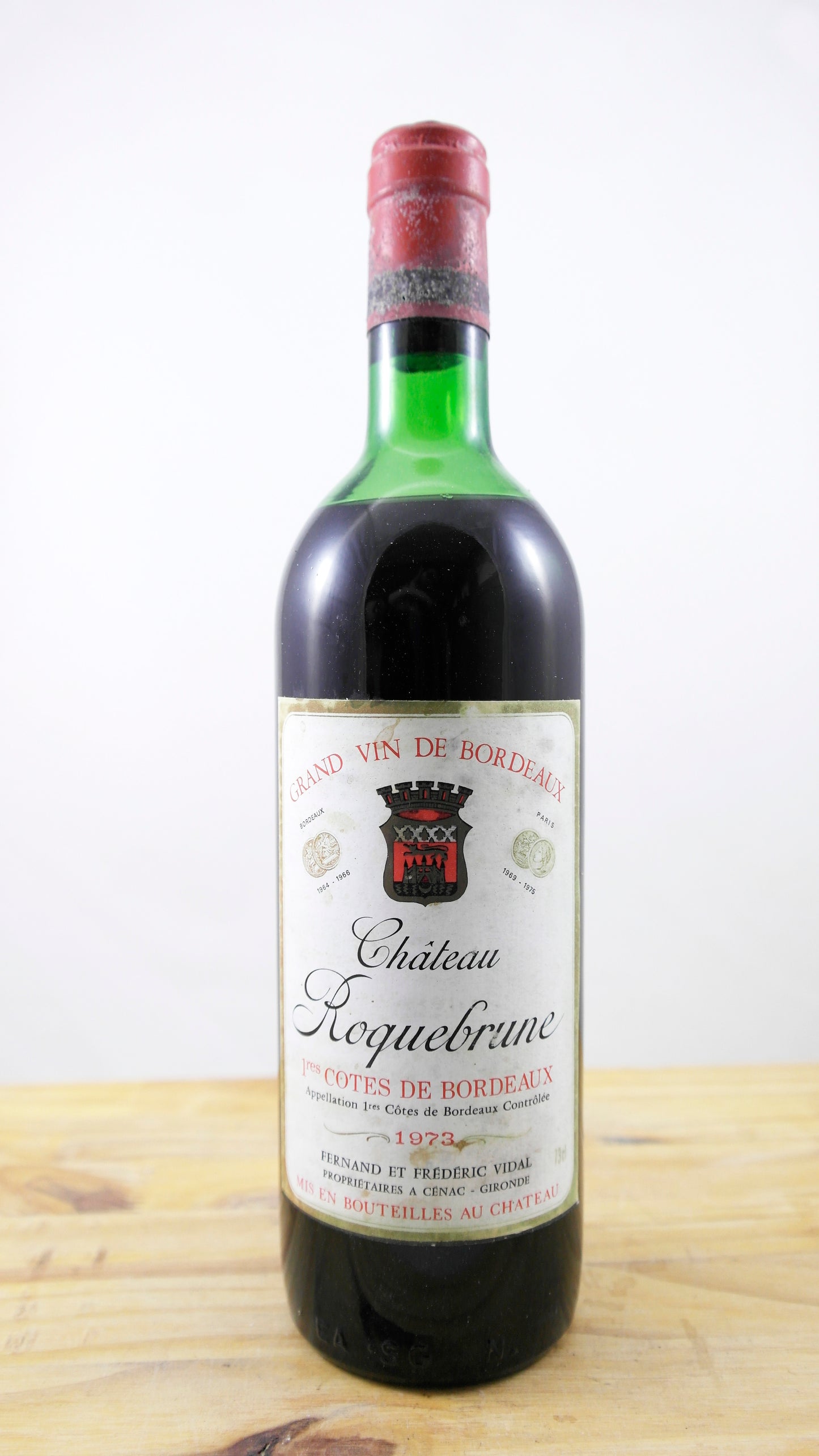 Vin Année 1973 Château de Roquebrune NB