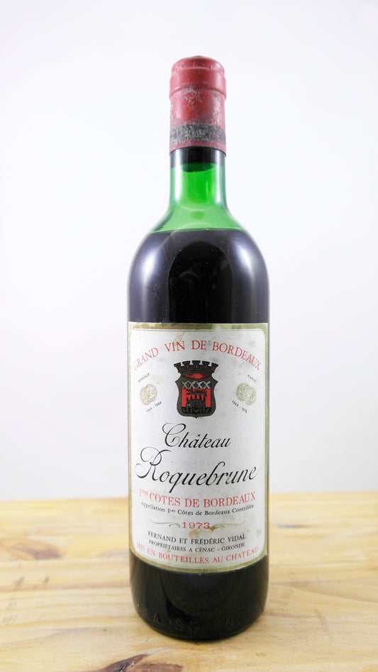 Vin Année 1973 Château de Roquebrune NB