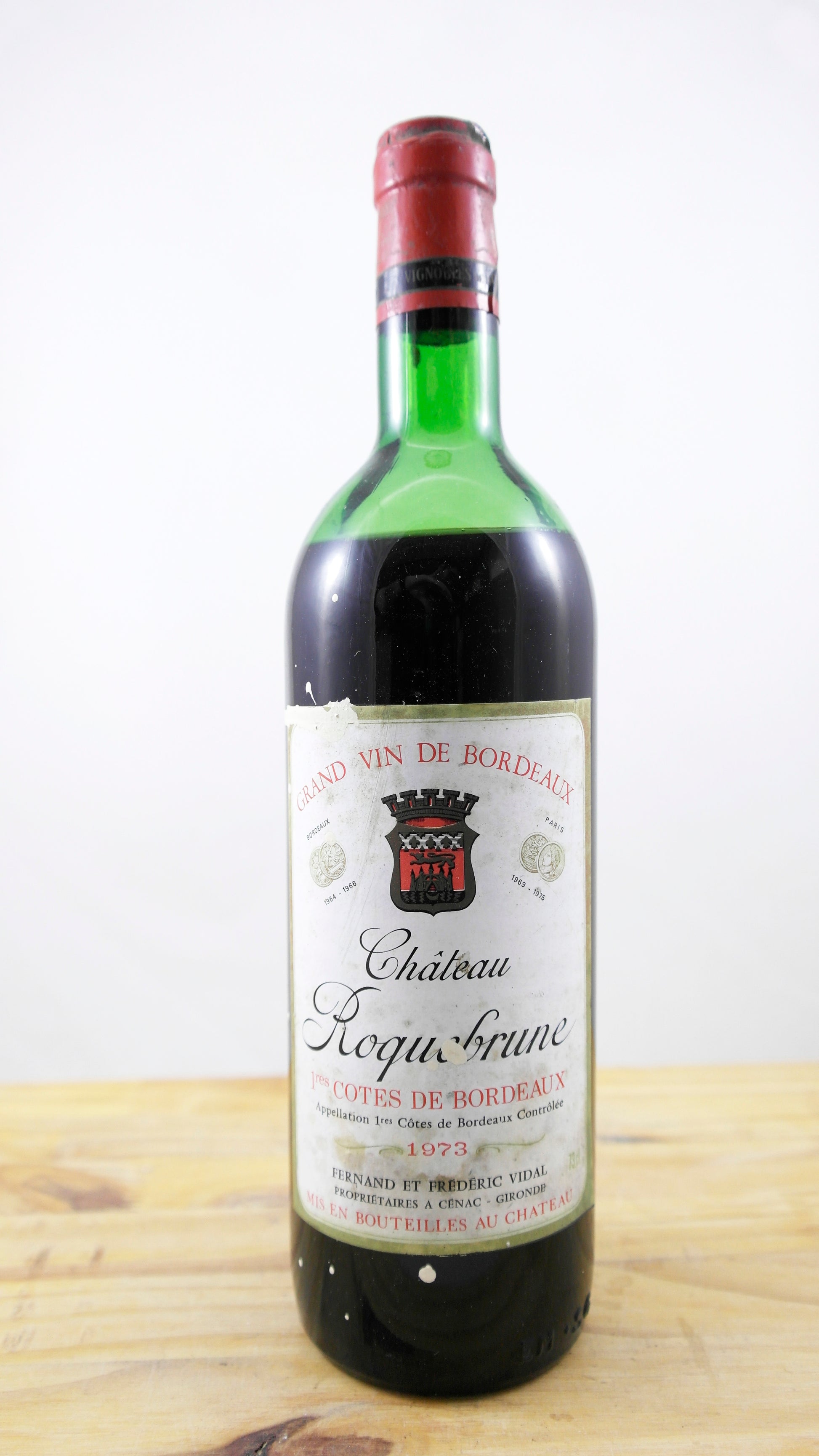 Vin Année 1973 Château de Roquebrune CA