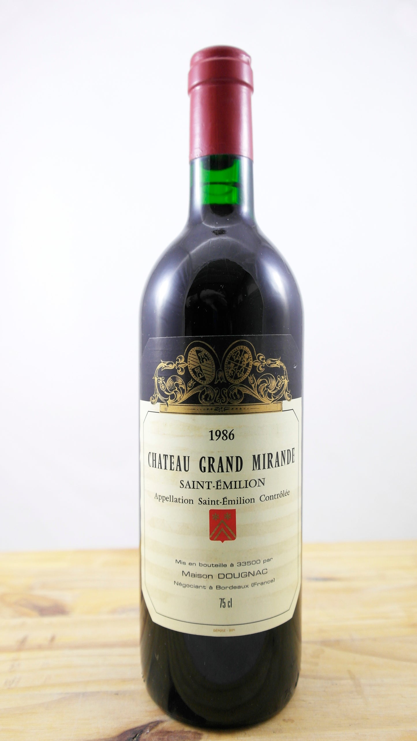 Vin Année 1986 Château Grand Mirande