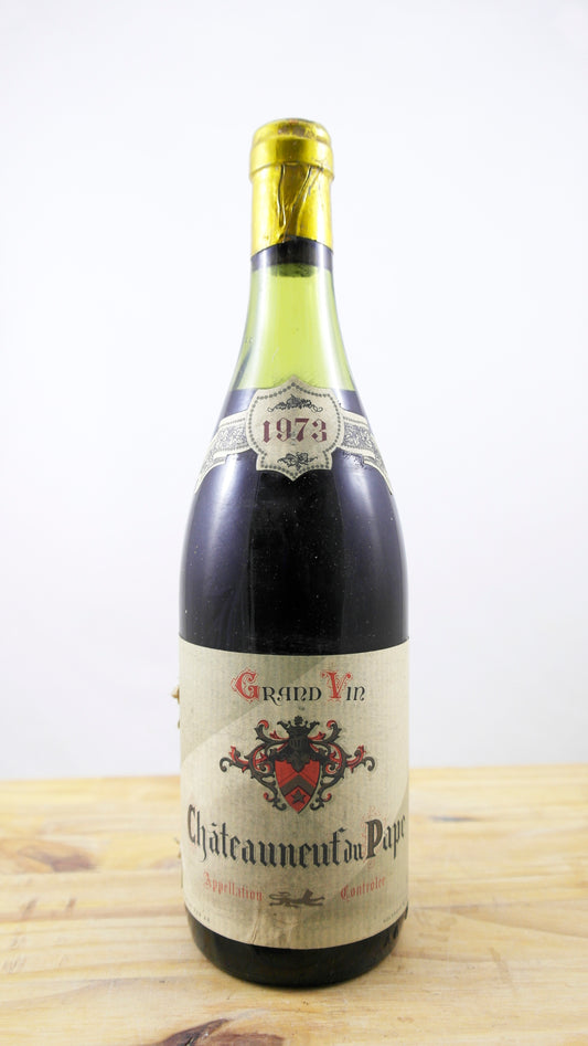 Vin Année 1973 Châteauneuf du Pape Dougnac NB