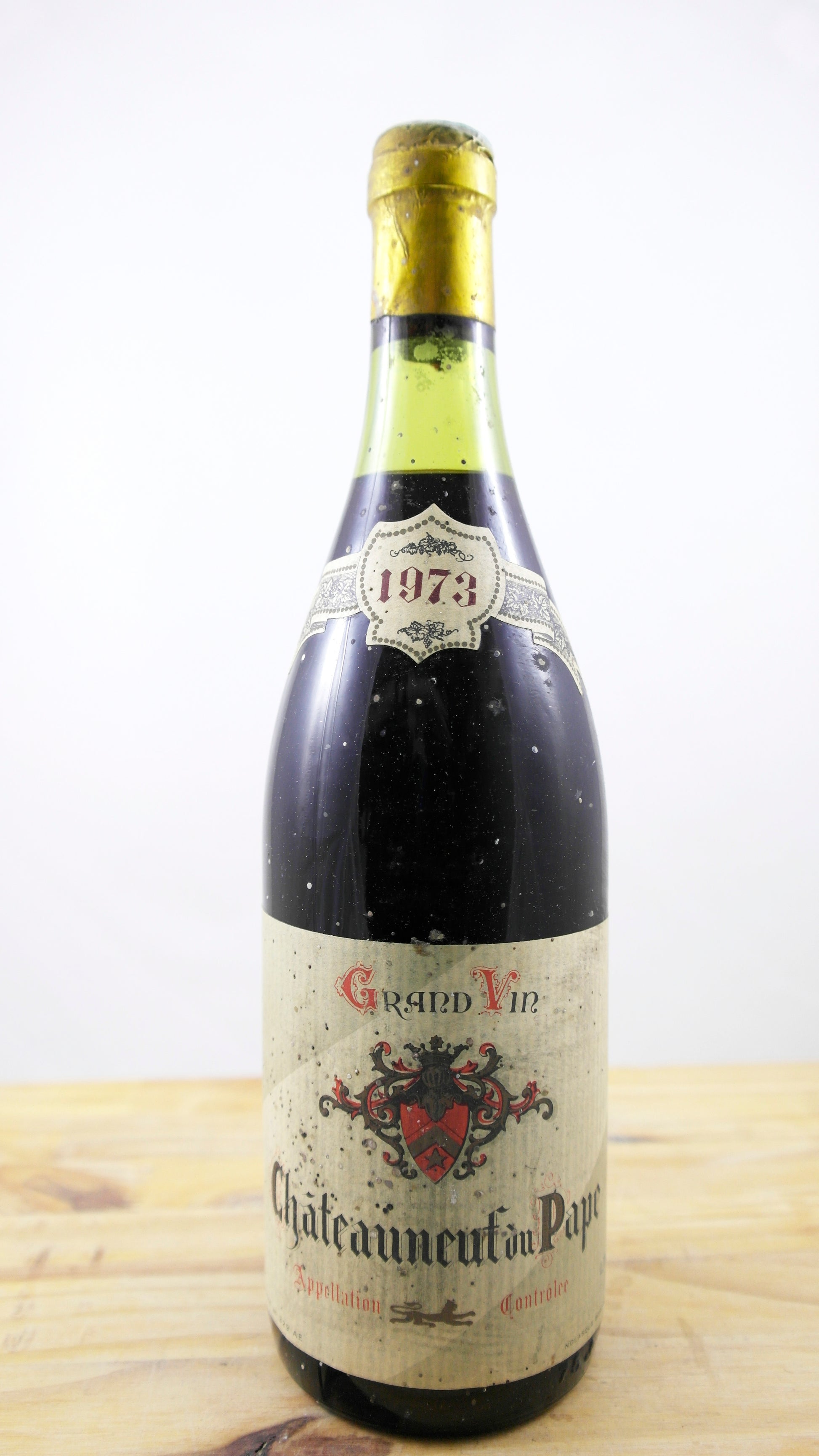 Vin Année 1973 Châteauneuf du Pape Dougnac ELA