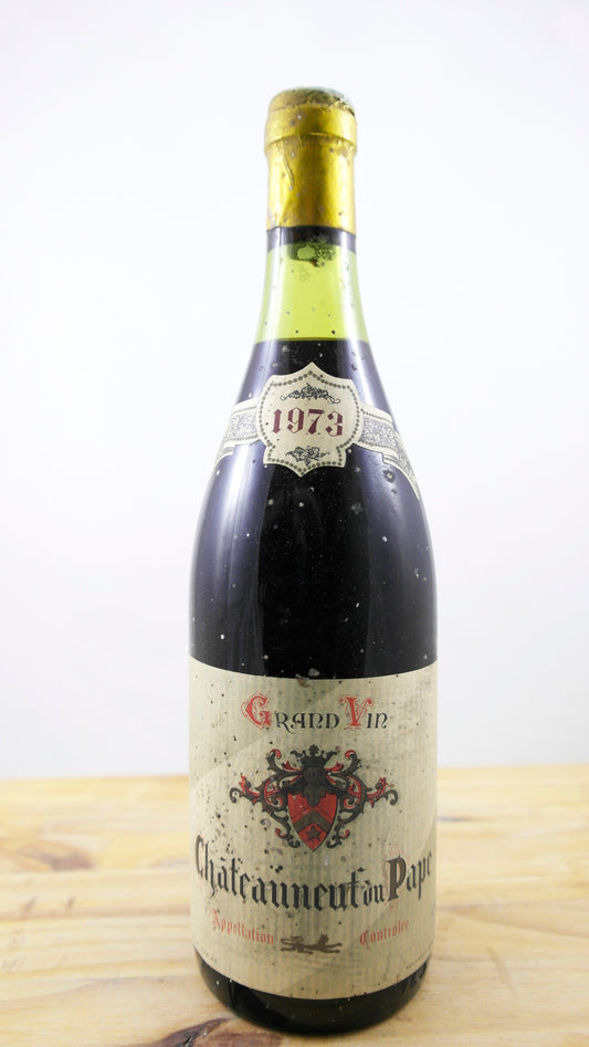 Vin Année 1973 Châteauneuf du Pape Dougnac ELA