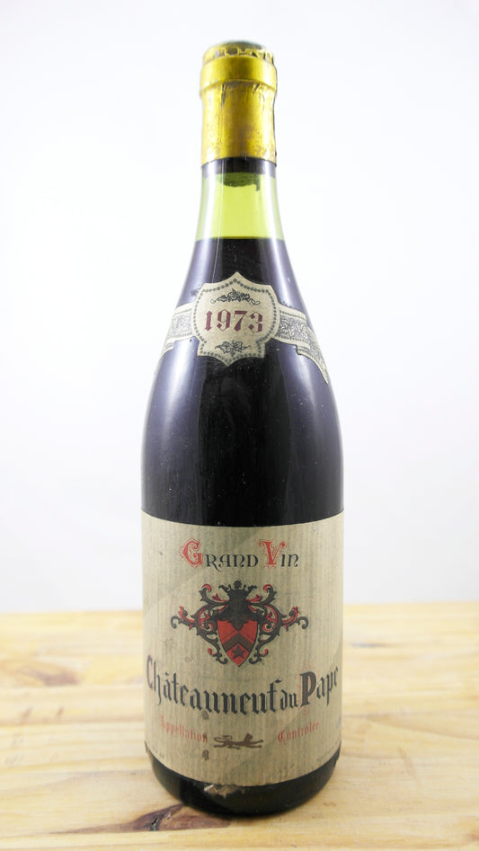 Vin Année 1973 Châteauneuf du Pape Dougnac