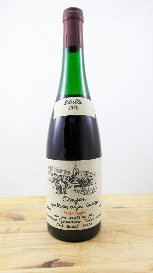 Vin Année 1986 Anjou Crêve Cœur Girardeau NB