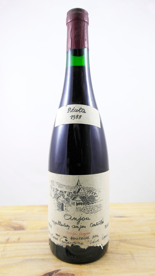 Vin Année 1988 Anjou Crêve Cœur Girardeau ELA