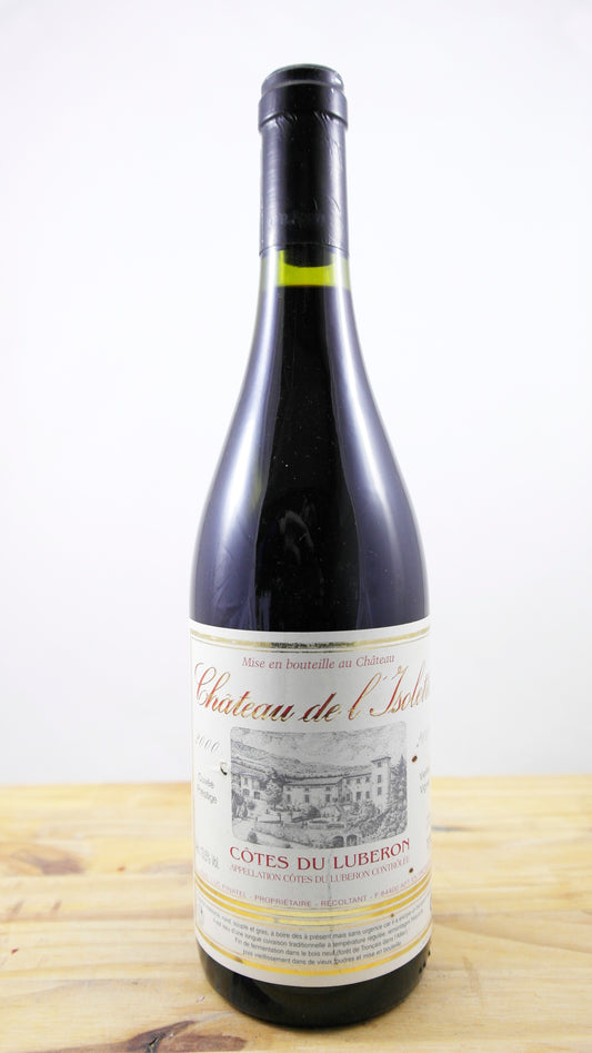 Vin Année 2000 Château de l'Isolette