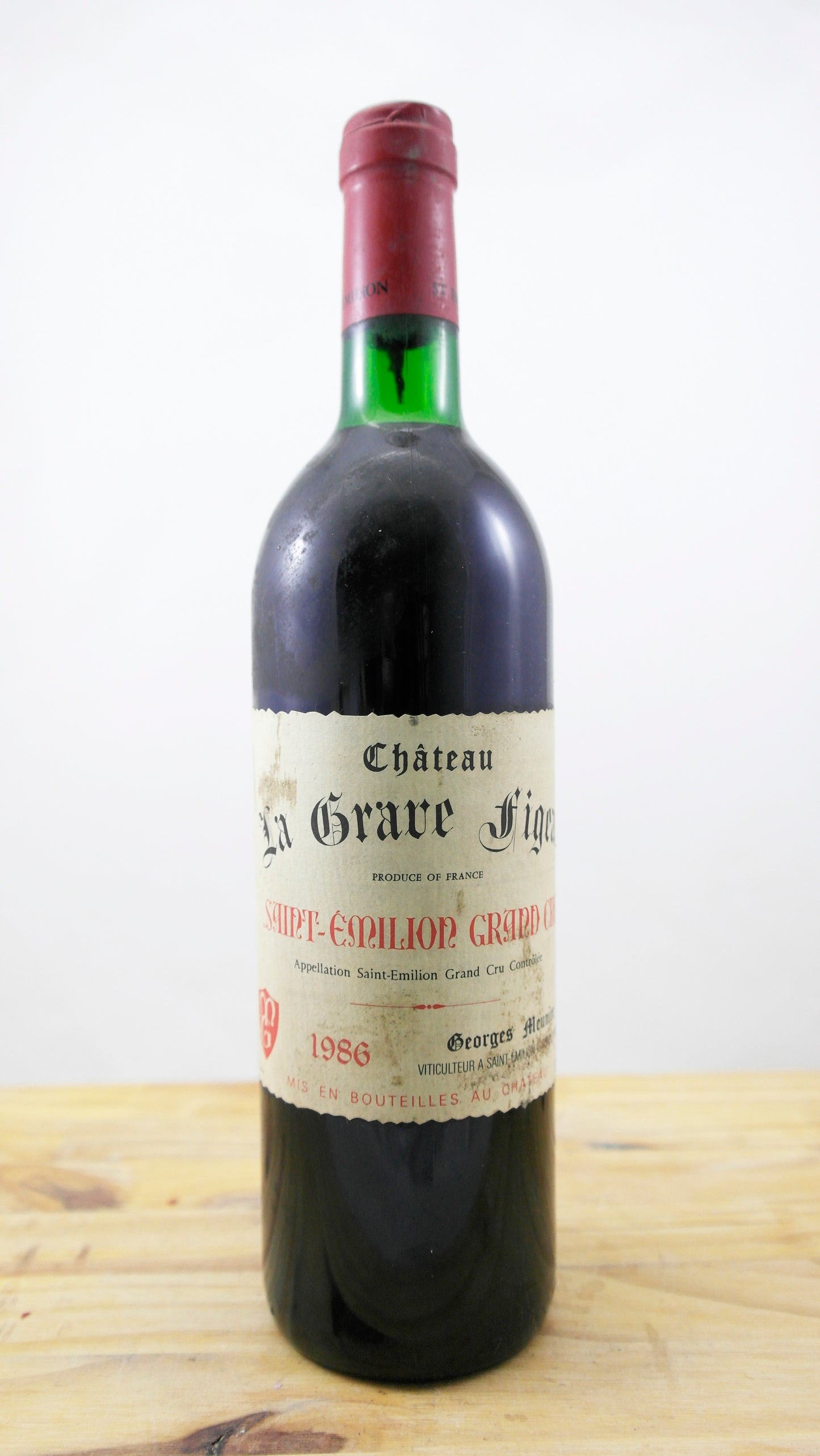Vin Année 1986 Château La Grave Figeac
