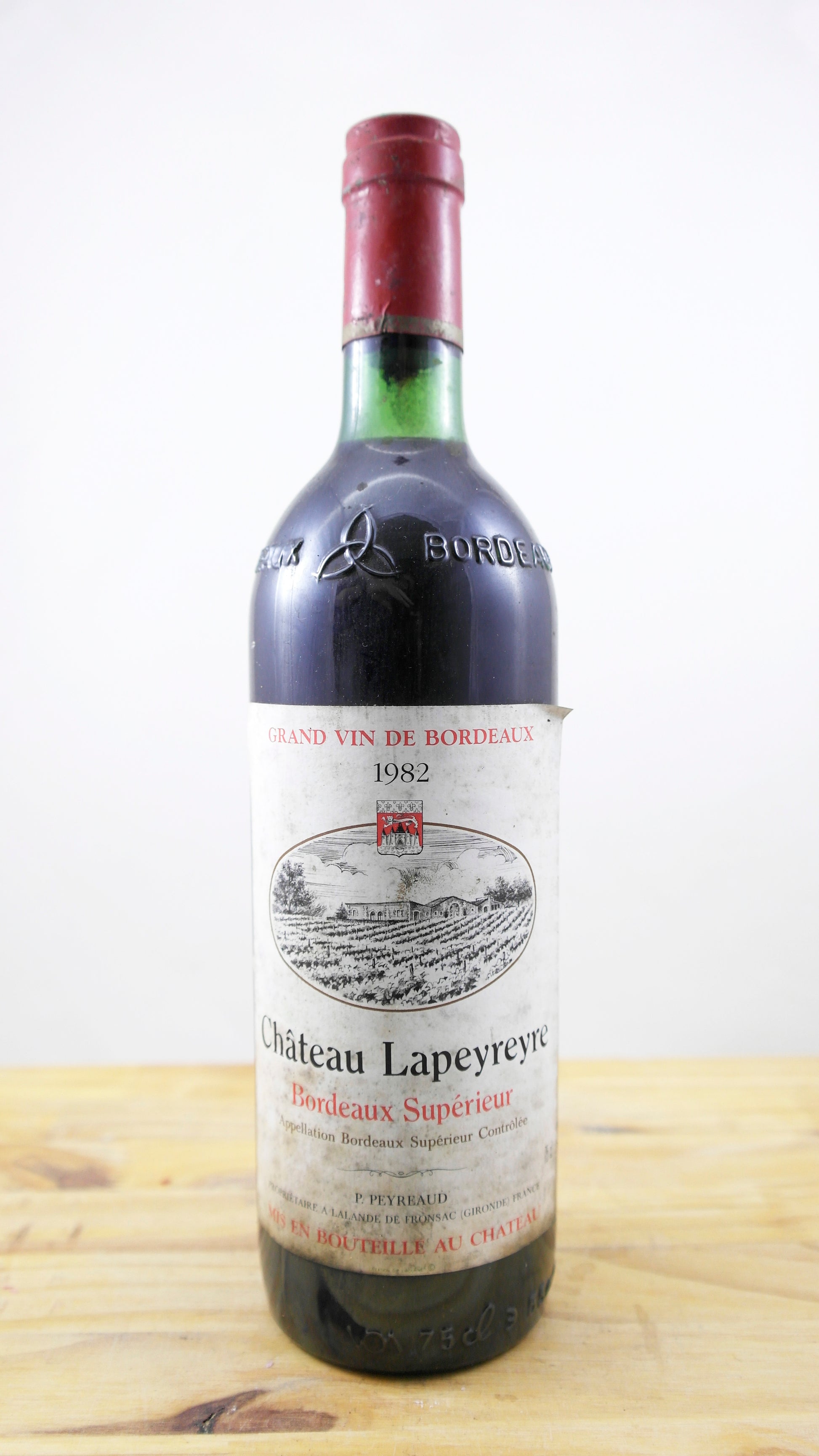 Vin Année 1982 Château Lapeyreyre