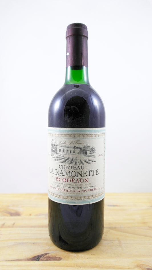 Vin Année 1993 Château La Ramonette
