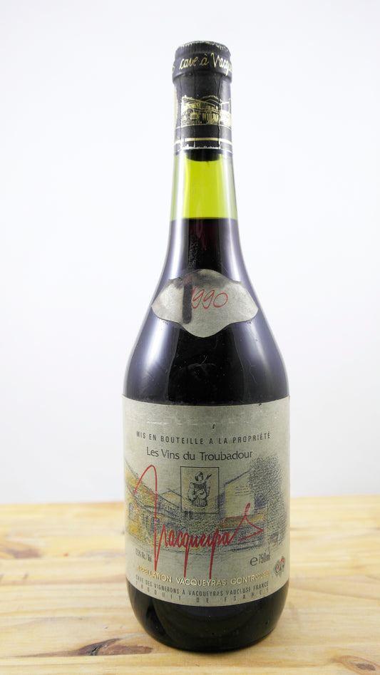 Vin Année 1990 Les Vins du Troubadour