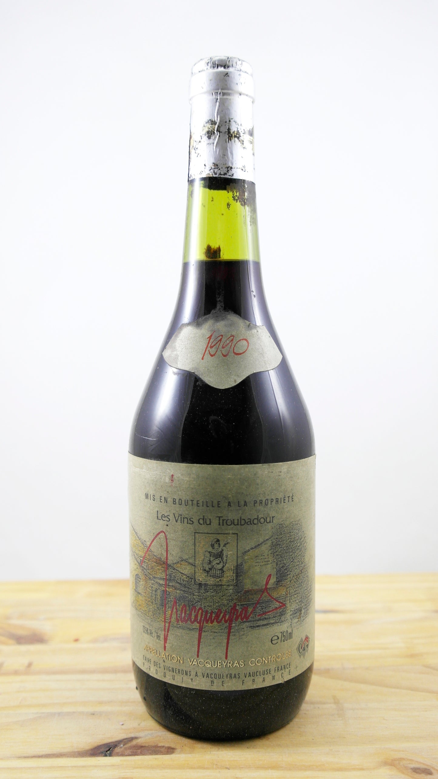 Vin Année 1990 Les Vins du Troubadour CA