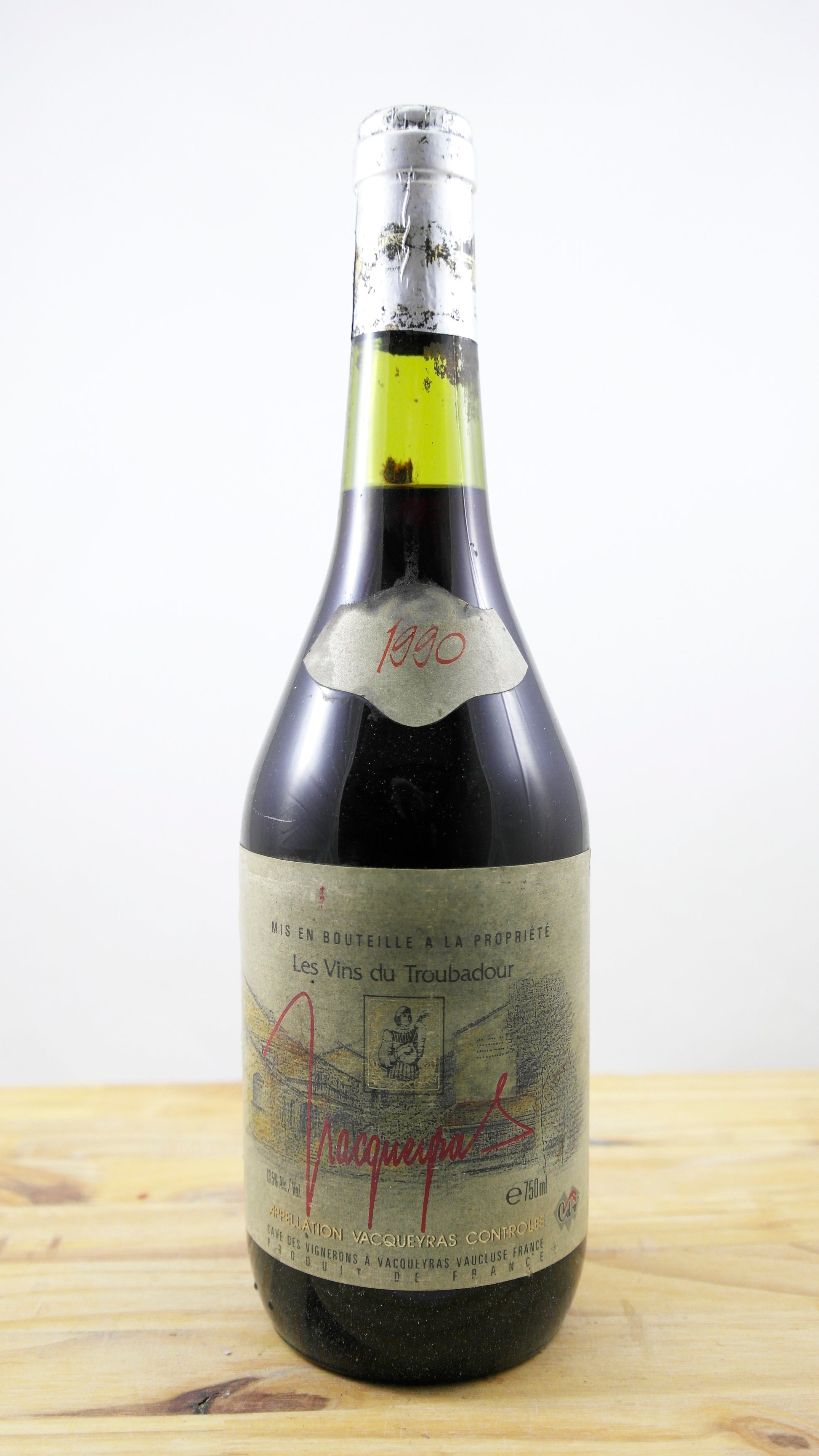 Vin Année 1990 Les Vins du Troubadour CA