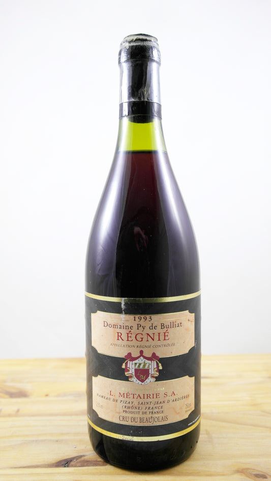 Vin Année 1993 Domaine Py de Bulliat