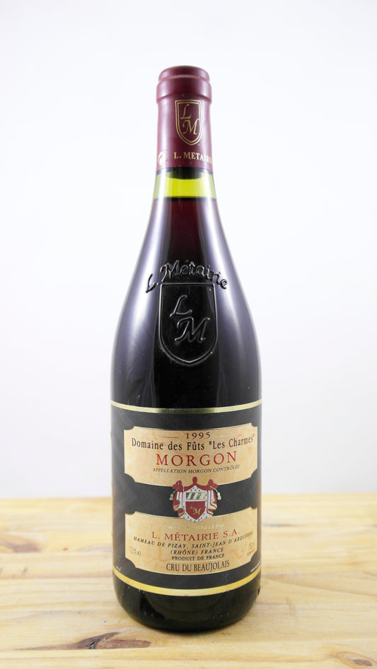 Vin Année 1995 Domaine des Fûts Les Charmes