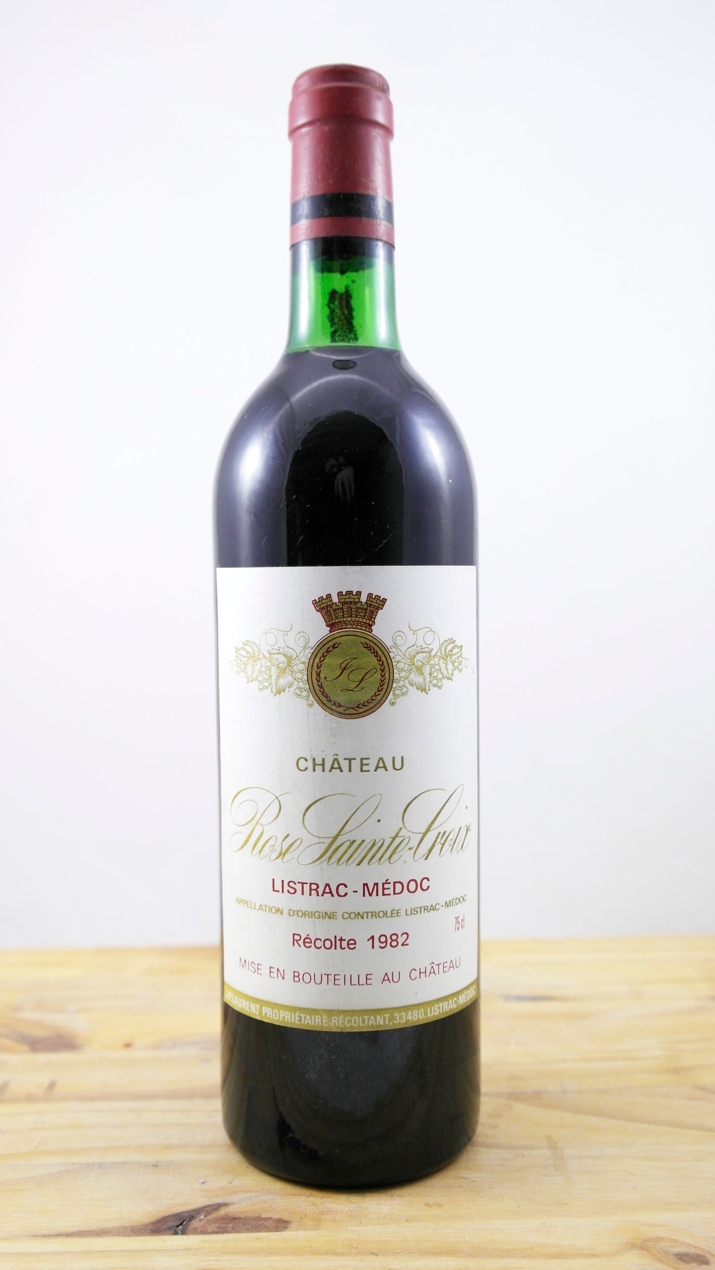 Vin Année 1982 Château Rose Sainte-Croix