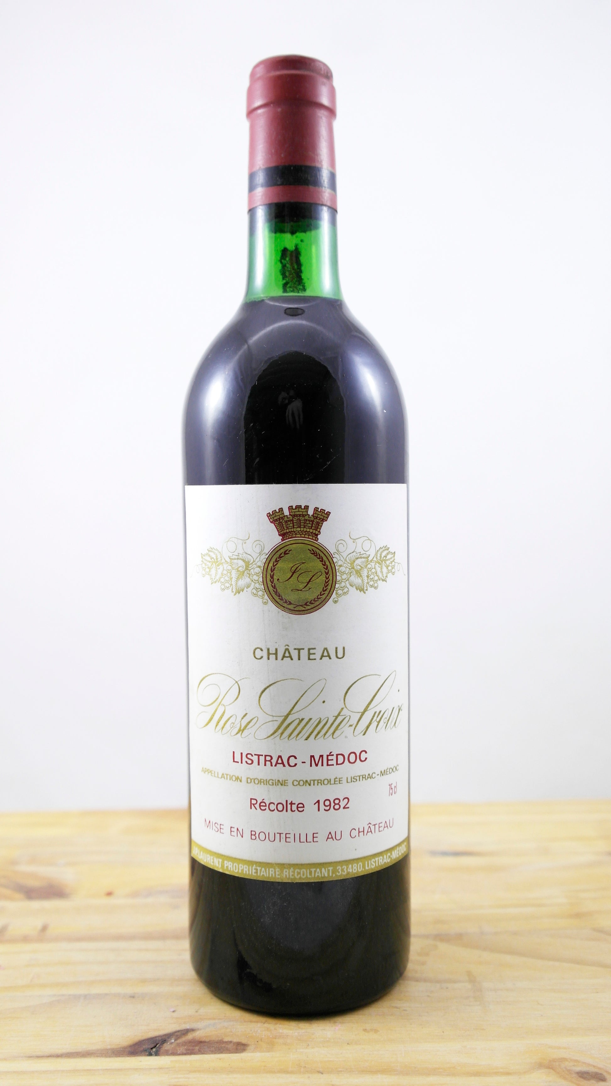Vin Année 1982 Château Rose Sainte-Croix