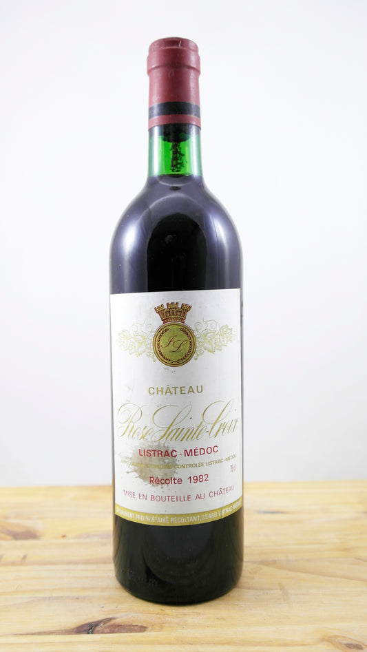 Vin Année 1982 Château Rose Sainte-Croix EA