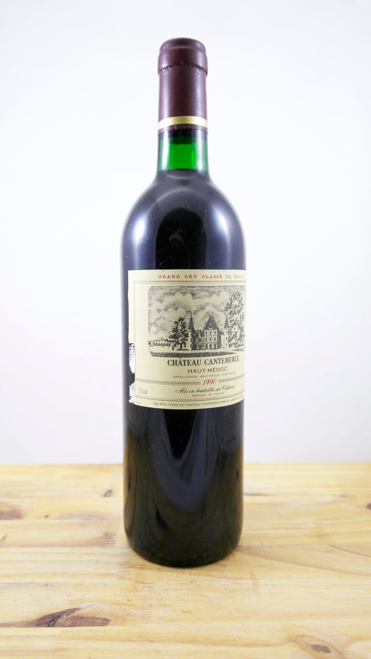 Vin Année 1990 Château Cantemerle